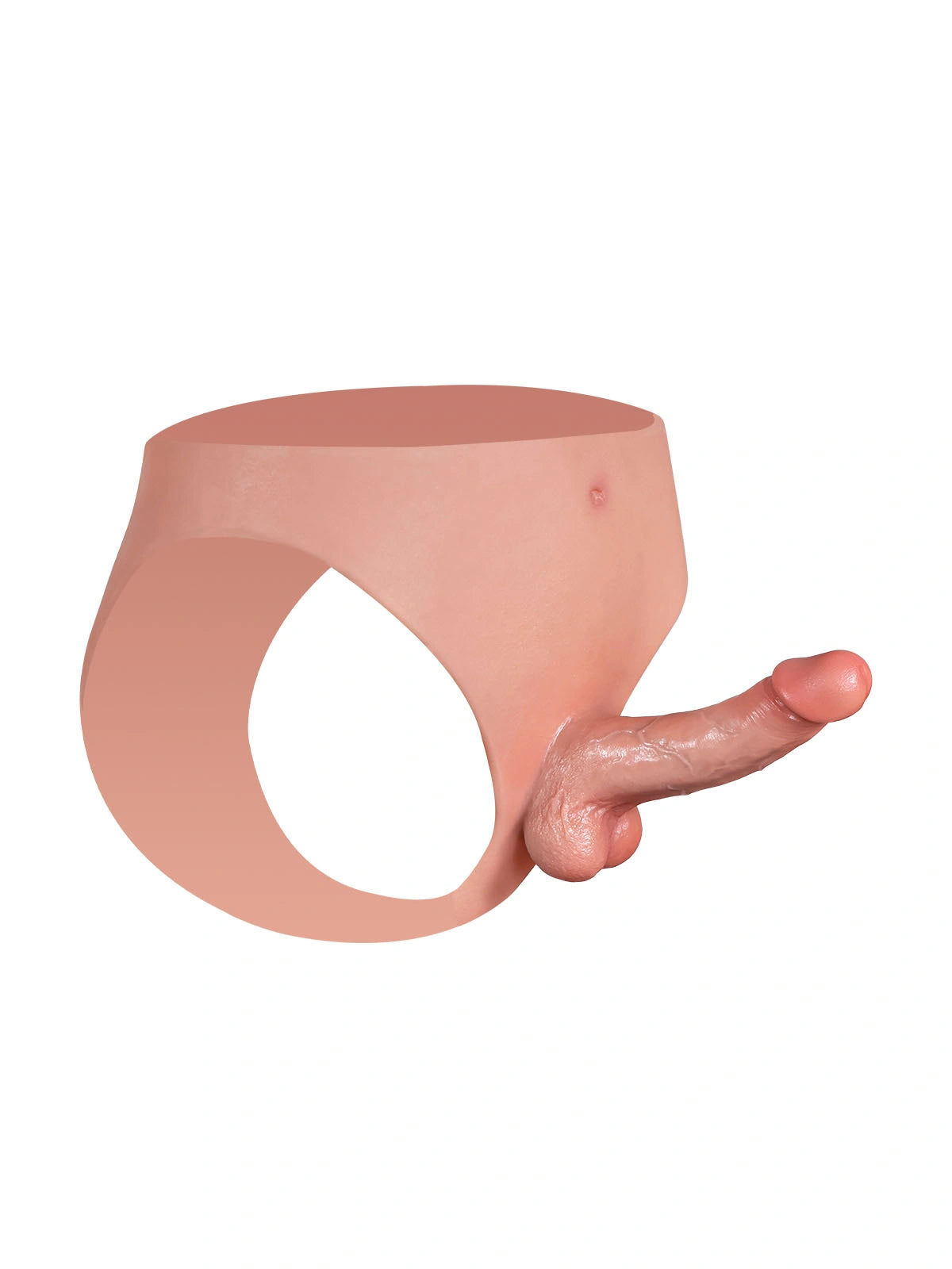 Arlo 5" X 1.4" Silicone Strap On With Small Dildo For Lesbian Beginners And Anal Sex
